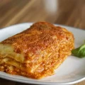 Lasagne al Forno vom Chef ofenfrisch zubereitet